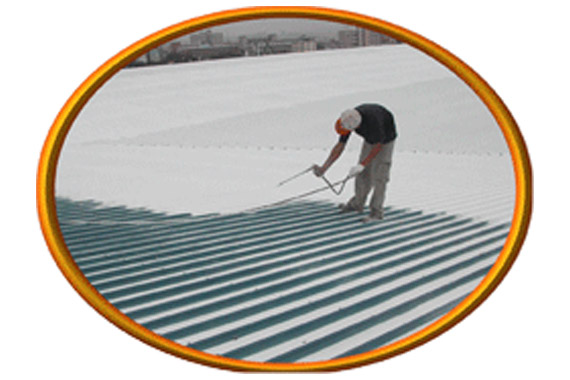 屋頂隔熱工法中的隔熱漆，是一種可形成隔熱、隔音、防水保護層的功能性塗料。